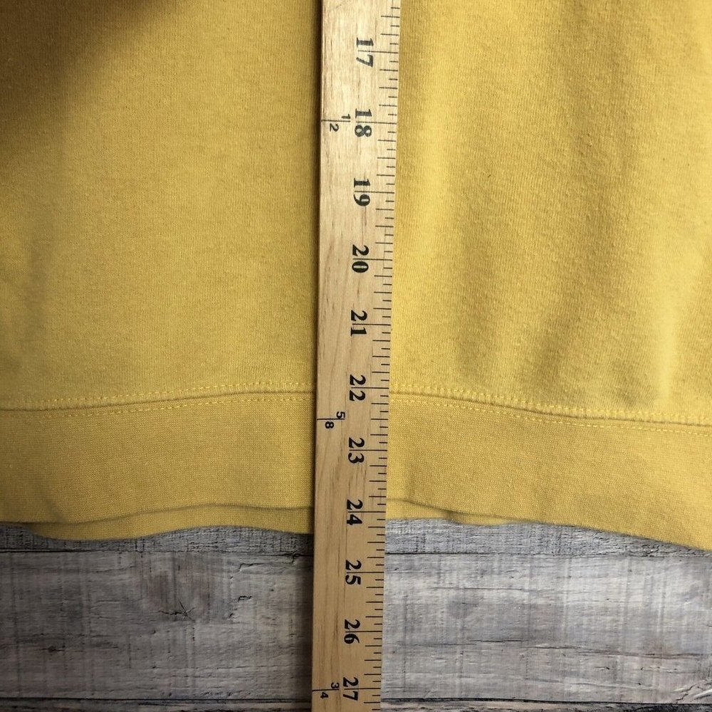 Coca Cola Always Sweatshirt Womens Medium Yellow Gold Cotton Polyester Casual - Picture 8 of 9